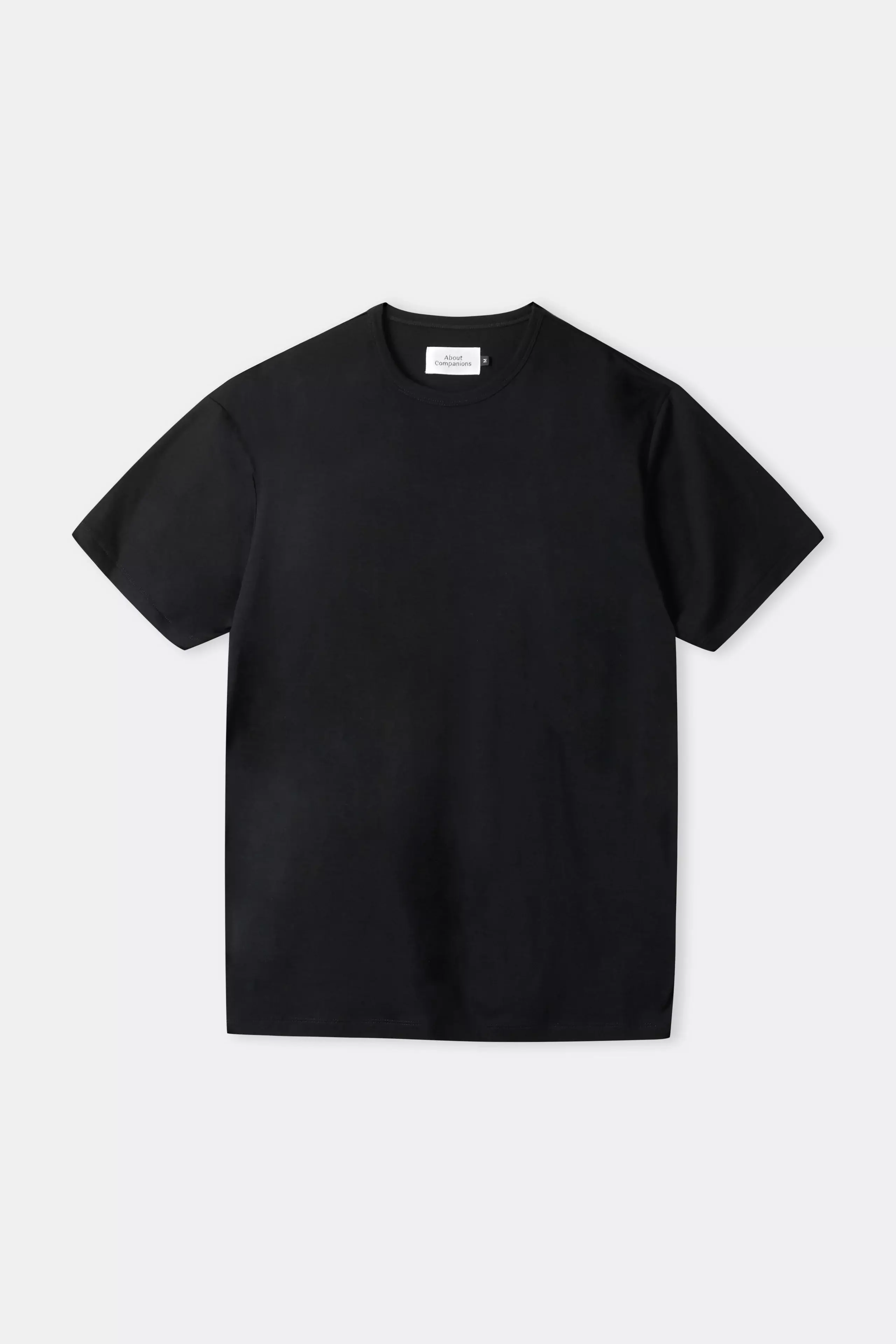 About Companions Liron Eco Merino Black T-Shirt Herren schwarz